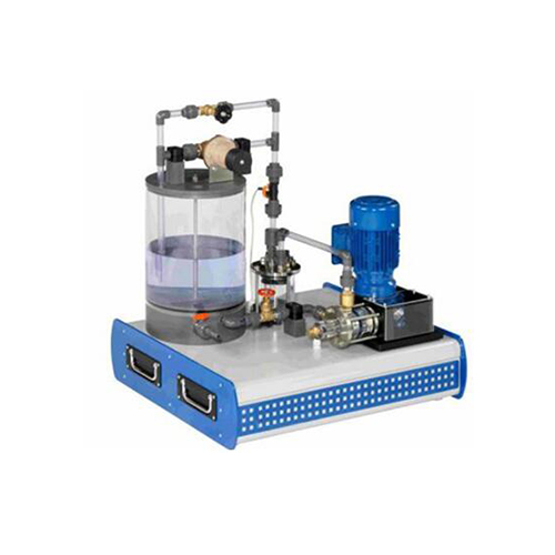 Experiments with a Piston Pump, educational equipment for schools