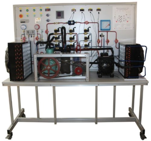 Multiple compressor refrigeration control, Didactic Education Equipment ...