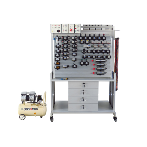 Double Faces Electro Pneumatic Trainer, Pneumatic Workbench, Training ...